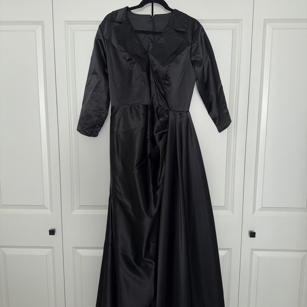 Elegant Black Women's Dress